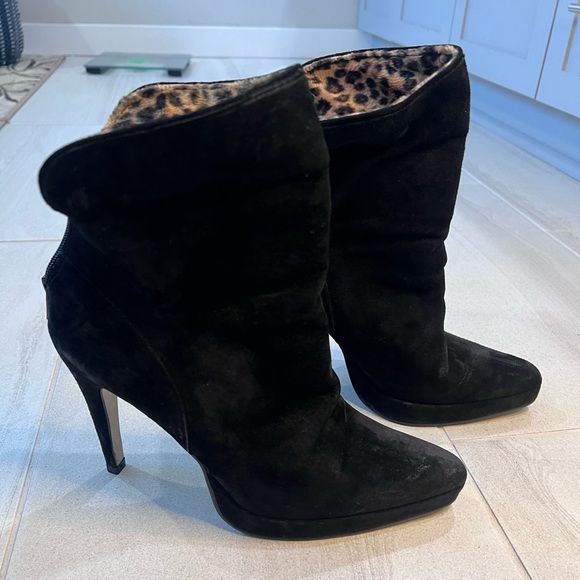 Bakers Animal Print Ankle Boots Size 10 - Picture 4 of 9